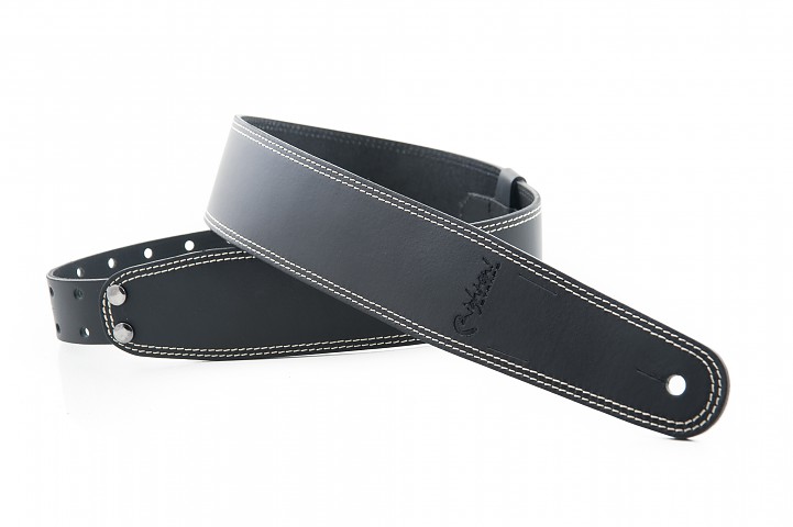 Stitched-leather-strap-black-with-white-stitching